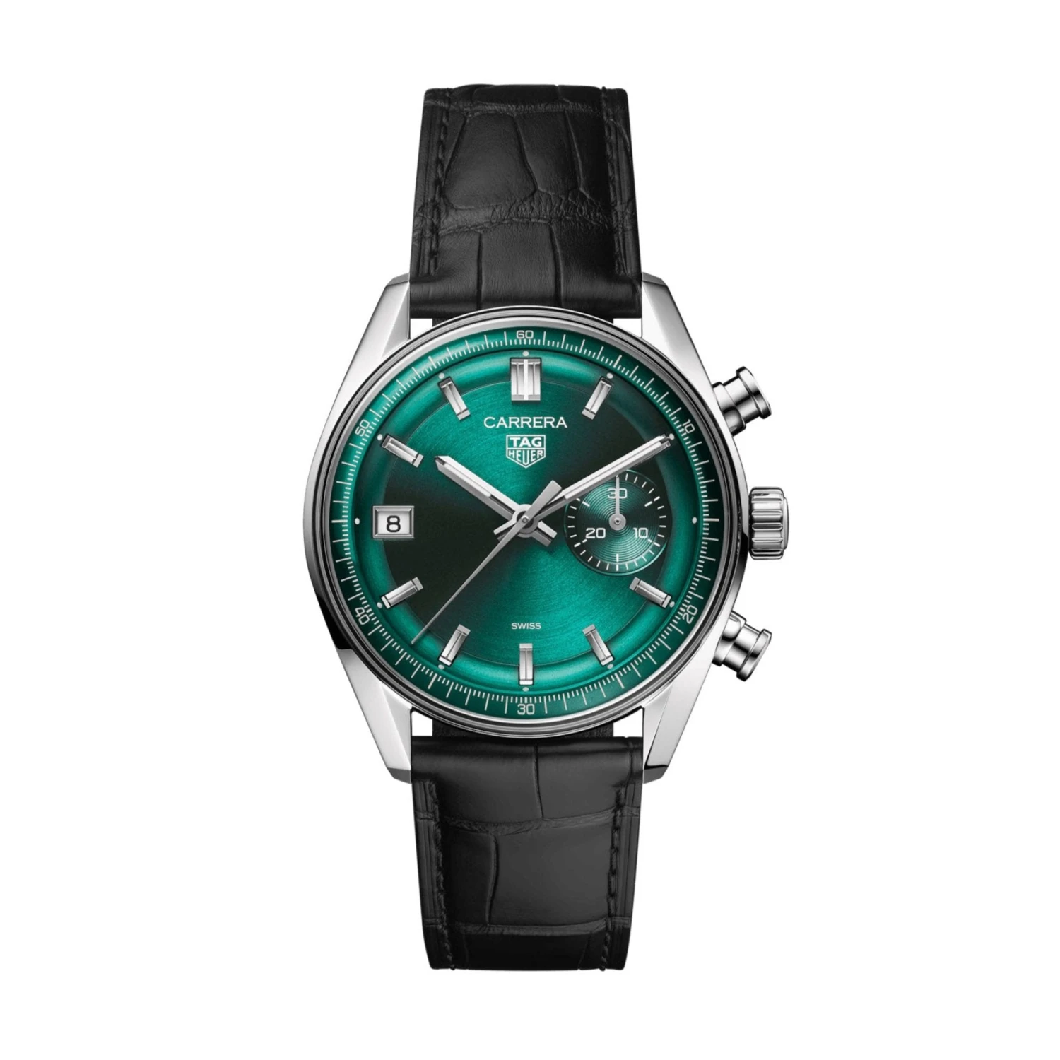 Tag Heuer Carrera Men's Green Chronograph Watch CBS2211.FC6545 3 Tag Heuer Carrera Men's Green Chronograph Watch CBS2211.FC6545