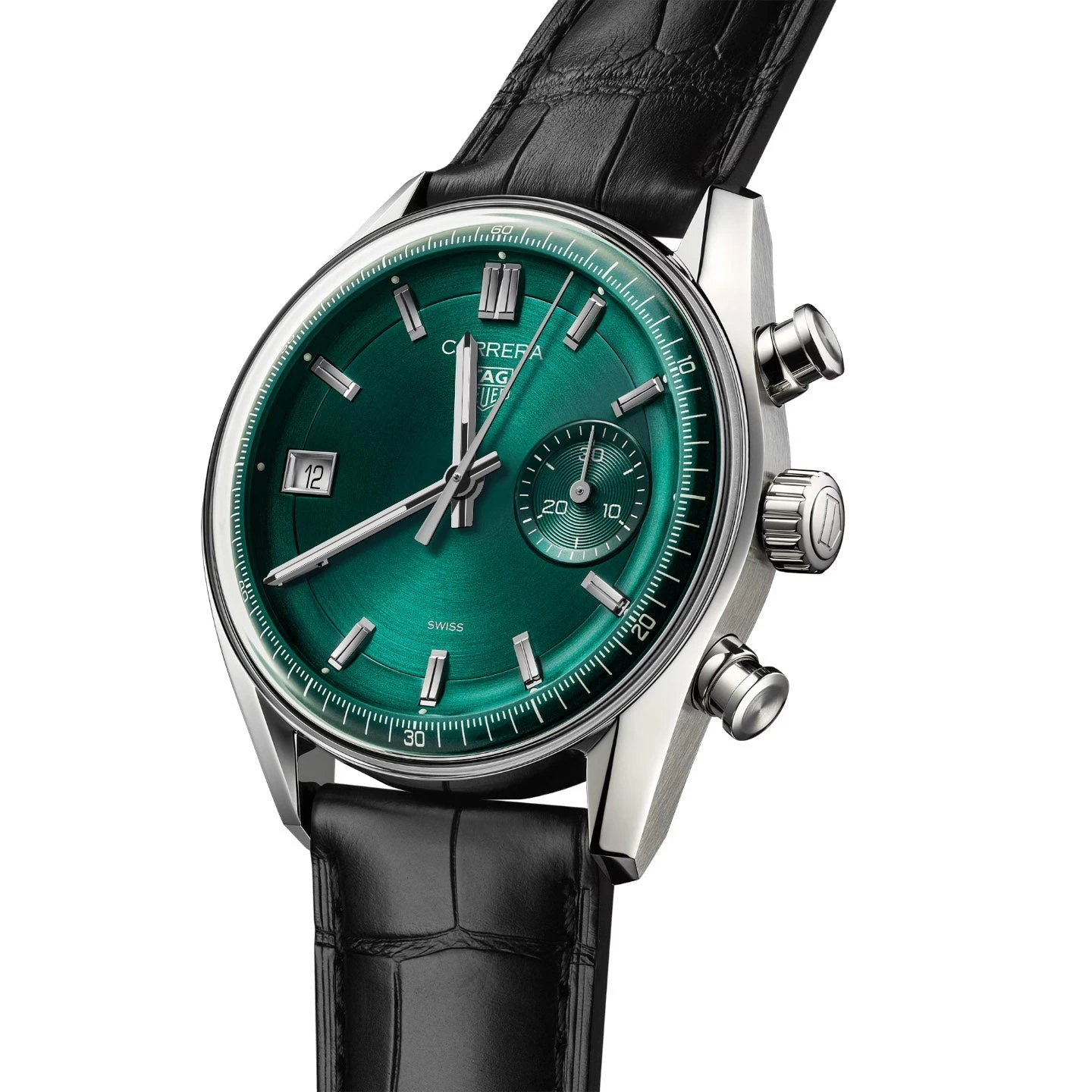 Tag Heuer Carrera Men's Green Chronograph Watch CBS2211.FC6545 4 Tag Heuer Carrera Men's Green Chronograph Watch CBS2211.FC6545 - Image 2