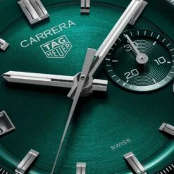 Tag Heuer Carrera Men's Green Chronograph Watch CBS2211.FC6545 12 Tag Heuer Carrera Men's Green Chronograph Watch CBS2211.FC6545 -Clock More Than Watches CBS2211.FC6545 5