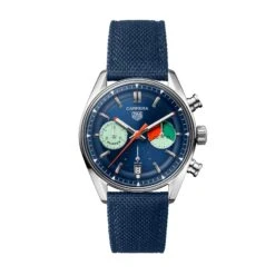 Tag Heuer Carrera Men's Blue Chronograph Skipper Watch CBS2213.FN6002