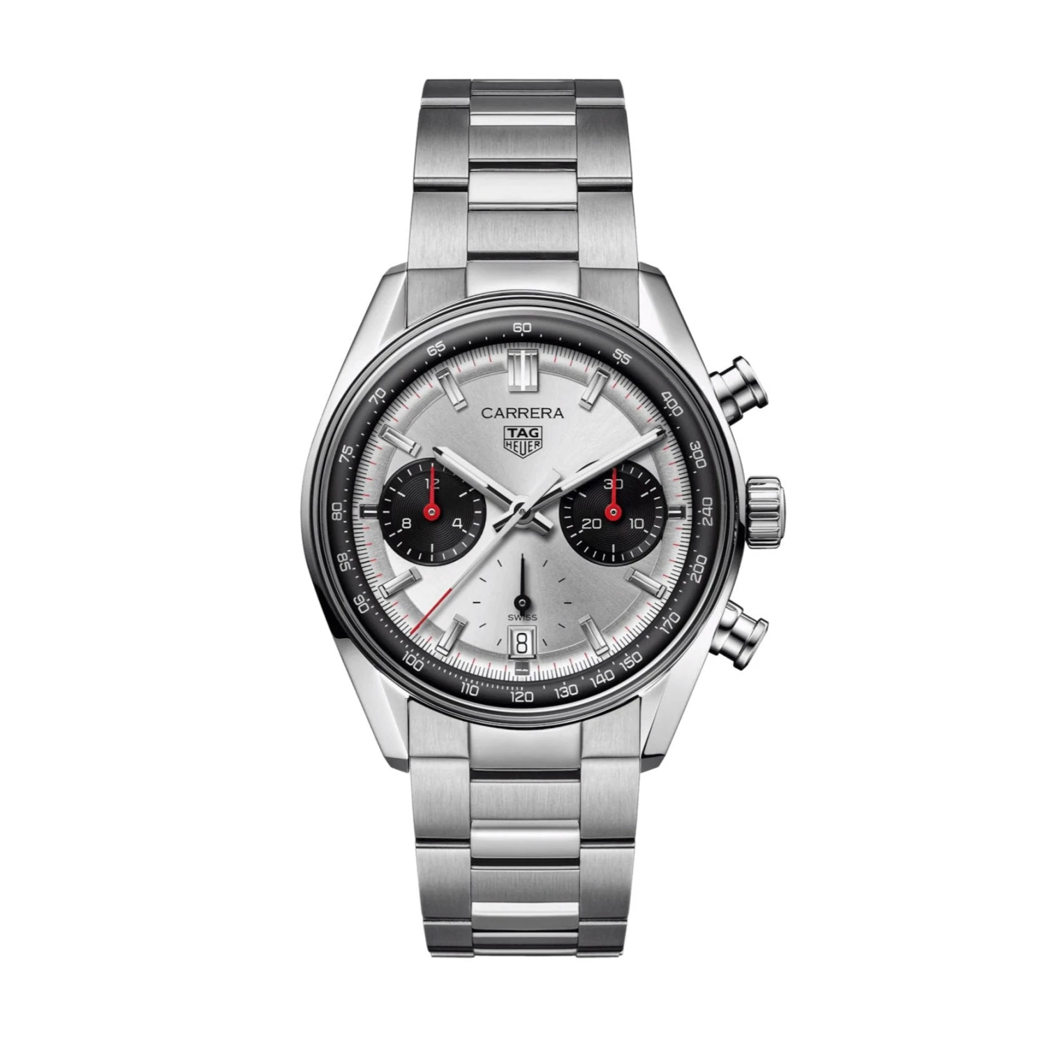 Tag Heuer Carrera Men's White Chronograph Watch CBS2216.BA0041 3 Tag Heuer Carrera Men's White Chronograph Watch CBS2216.BA0041