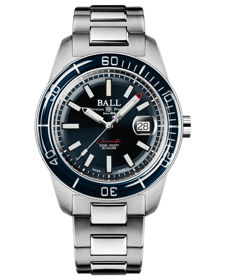Ball Men's Watch Engineer M Skindiver III Beyond Blue DD3100A-S2C-BE 3 Ball Men's Watch Engineer M Skindiver III Beyond Blue DD3100A-S2C-BE