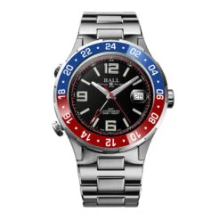 Ball Men's Watch Roadmaster Pilot GMT Black DG3038A-S2C-BK