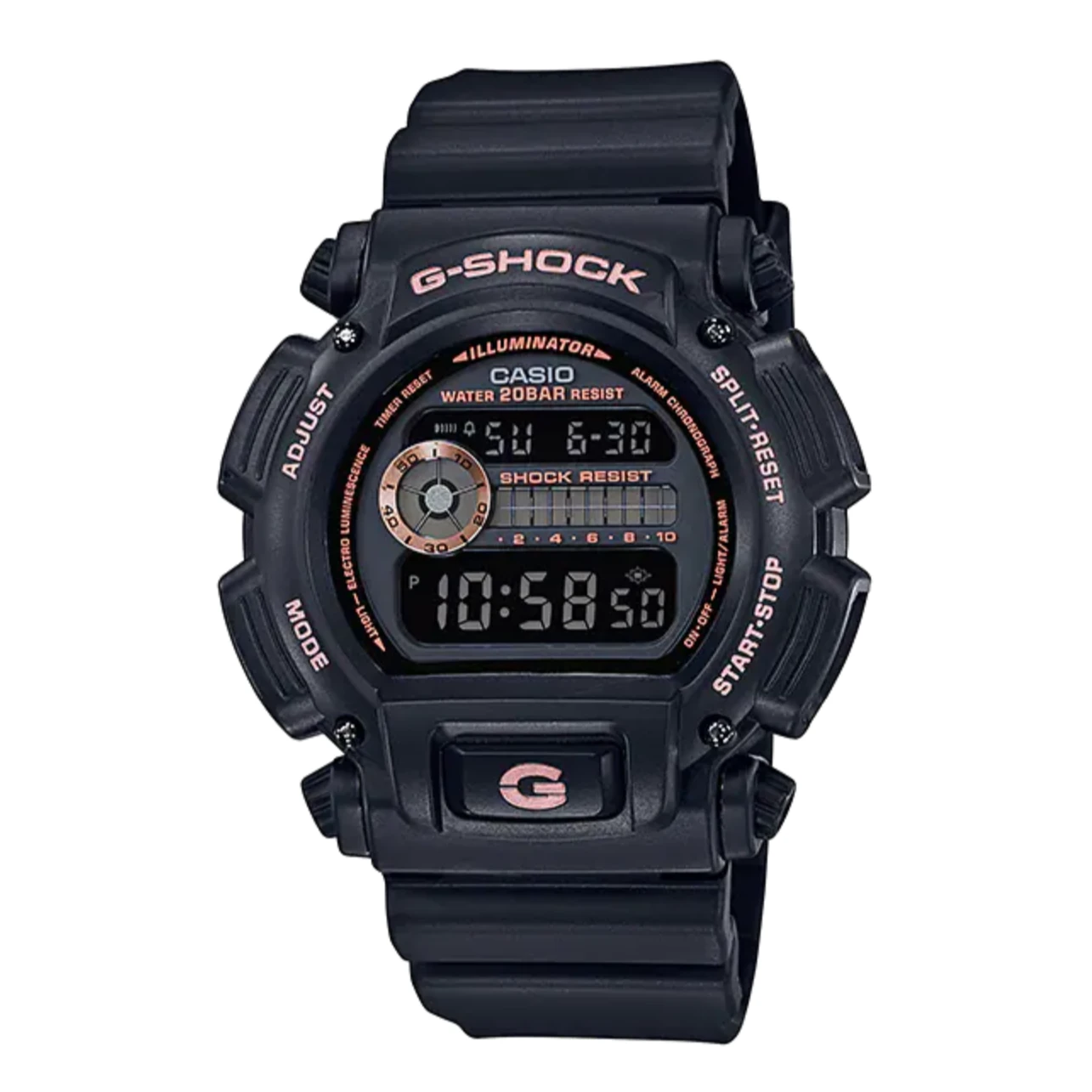 Casio G-Shock Watch Men's Big Case Black DW-9052GBX-1A4DR 3 Casio G-Shock Watch Men's Big Case Black DW-9052GBX-1A4DR