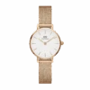 Daniel Wellington Petite Pressed Melrose Ladies Rose Gold Watch DW00100447 -Clock More Than Watches DW00100447