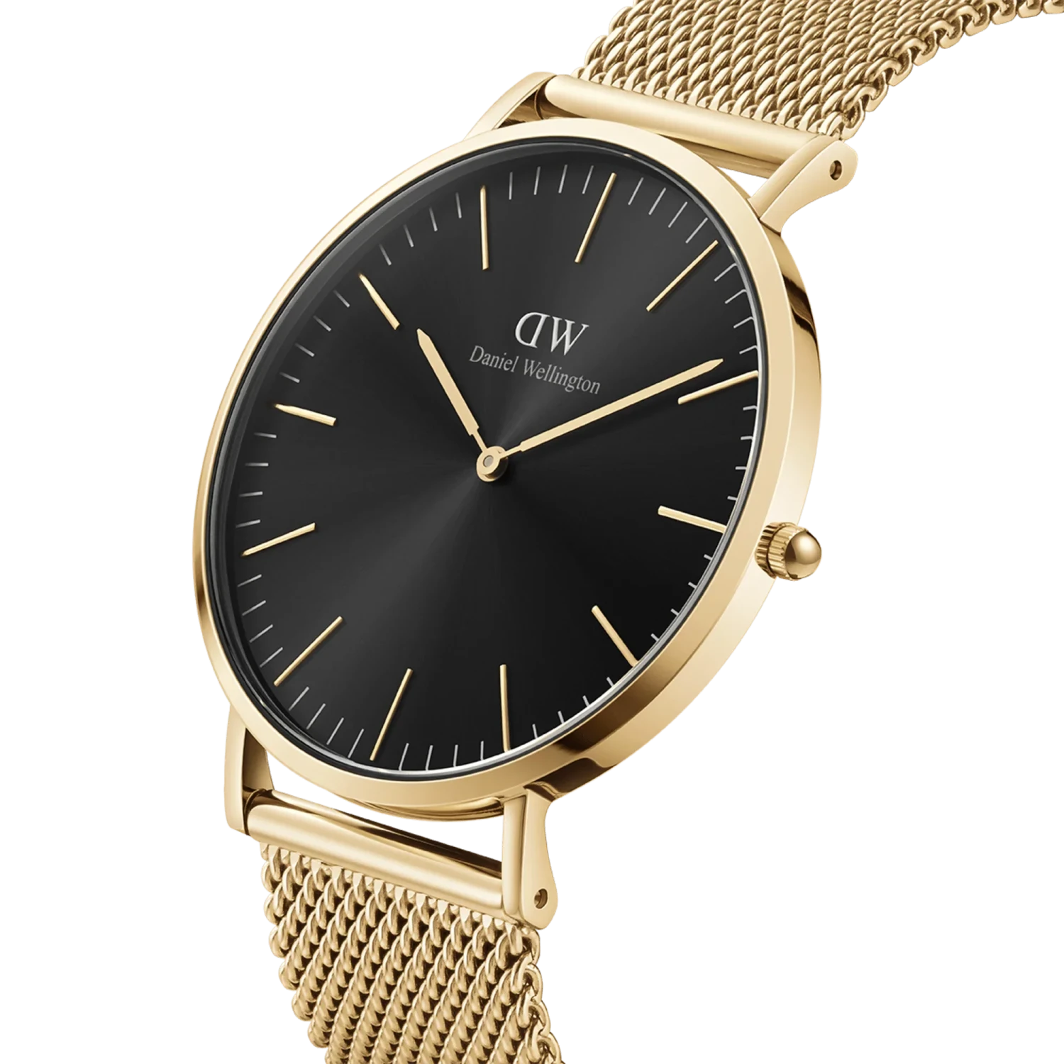Daniel Wellington Classic Mesh Men's Gold Black Watch DW00100631 5 Daniel Wellington Classic Mesh Men's Gold Black Watch DW00100631 - Image 3