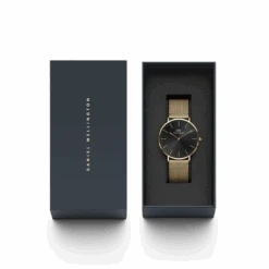 Daniel Wellington Classic Mesh Men's Gold Black Watch DW00100631 11 Daniel Wellington Classic Mesh Men's Gold Black Watch DW00100631 -Clock More Than Watches DW00100631 4