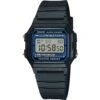 Casio F-105W-1A Unisex Black Digital Watch -Clock More Than Watches F 105W 1A Seq1