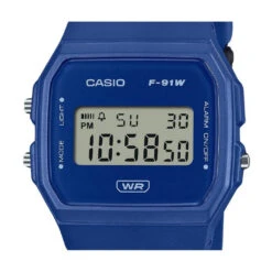 Casio POP F-91WB-2A1DF Unisex Blue Bio Based Digital Watch 10 Casio POP F-91WB-2A1DF Unisex Blue Bio Based Digital Watch -Clock More Than Watches F 91WB 2A1 3