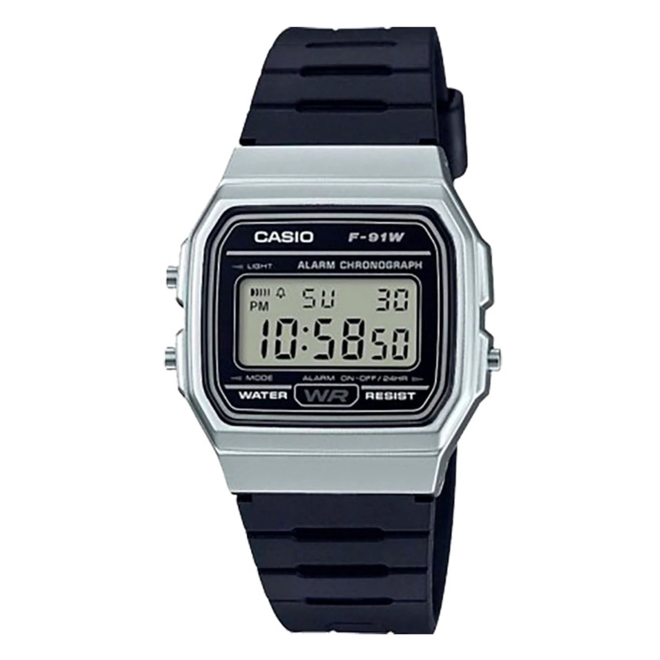 Casio Watch Classic Digital Black Steel F-91WM-7ADF 3 Casio Watch Classic Digital Black Steel F-91WM-7ADF