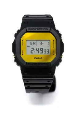 Casio G-Shock Watch Men's Square Metallic Gold Mirror Face DW-5600BBMB-1DR -Clock More Than Watches G SHOCK DW 5600BBMB 1DR 2