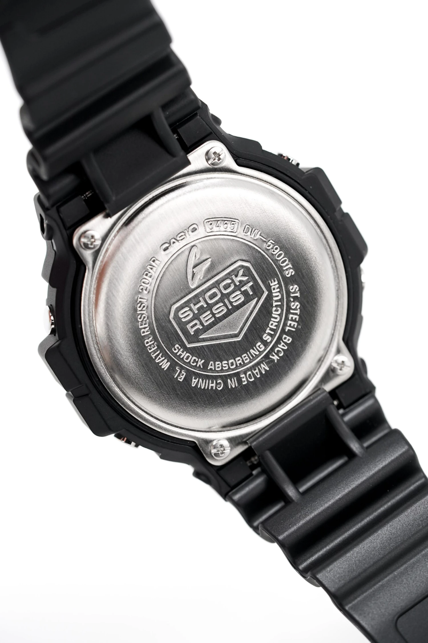 Casio G-Shock Watch Men's Shock Tech Skeleton Black/Green DW-5900TS-1DR 4 Casio G-Shock Watch Men's Shock Tech Skeleton Black/Green DW-5900TS-1DR - Image 2