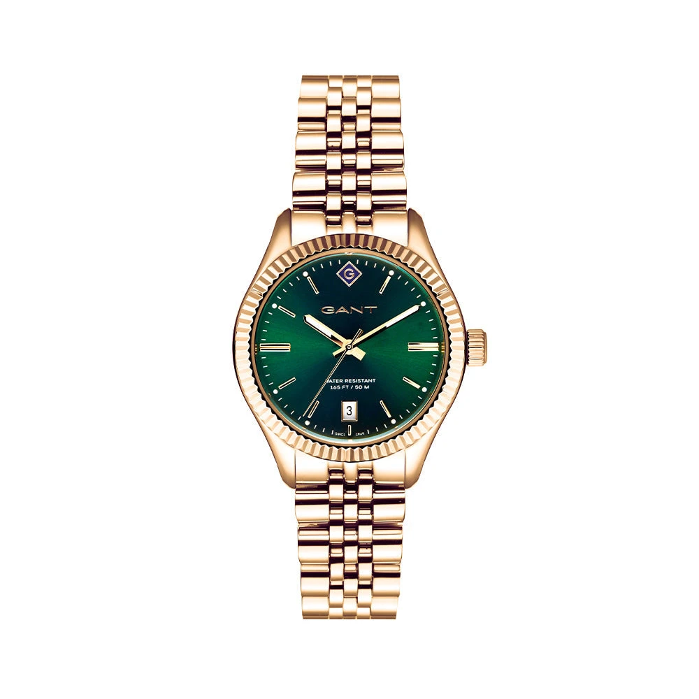 Gant Sussex-IPG Ladies Green Watch G136011 3 Gant Sussex-IPG Ladies Green Watch G136011