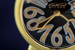 GaGà Milano Watch Manuale Ladies 35mm Yellow Gold Black 6023.02 -Clock More Than Watches GAGA MILANO 602302 15