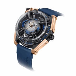 Mazzucato Watch Automatic LAX Limited Edition Dual Time 02-RG -Clock More Than Watches LAX02 RG 03copy min