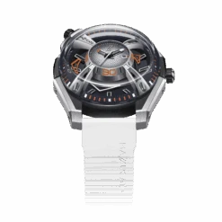 Mazzucato Watch Automatic LAX Limited Edition Dual Time 04-WH -Clock More Than Watches LAX04 WH 03copy min