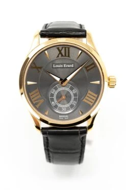 Louis Erard Men's Watch Manual-Wind 1931 18K Rose Gold 47207OR33.BAC04 -Clock More Than Watches LOUISERARD 47207OR33.BAC04 1