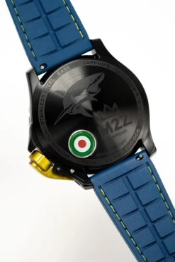 M2Z Men's Watch Diver 200 Blue/Yellow 200-006B -Clock More Than Watches M2Z 200 006B 7