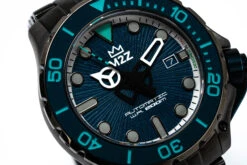 M2Z Men's Watch Diver 200 Plated Bracelet Teal 200-011X -Clock More Than Watches M2Z 200 011X 3