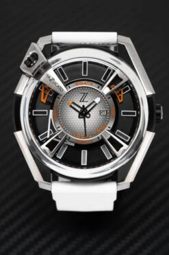 Mazzucato Watch Automatic LAX Limited Edition Dual Time 04-WH -Clock More Than Watches MAZZUCATO 04 WH 1