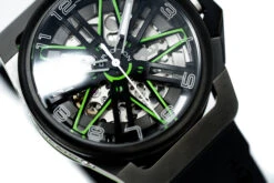 Mazzucato Watch Automatic RIM GT Green GT7-GR 19 Mazzucato Watch Automatic RIM GT Green GT7-GR -Clock More Than Watches MAZZUCATO GT7 GR 4