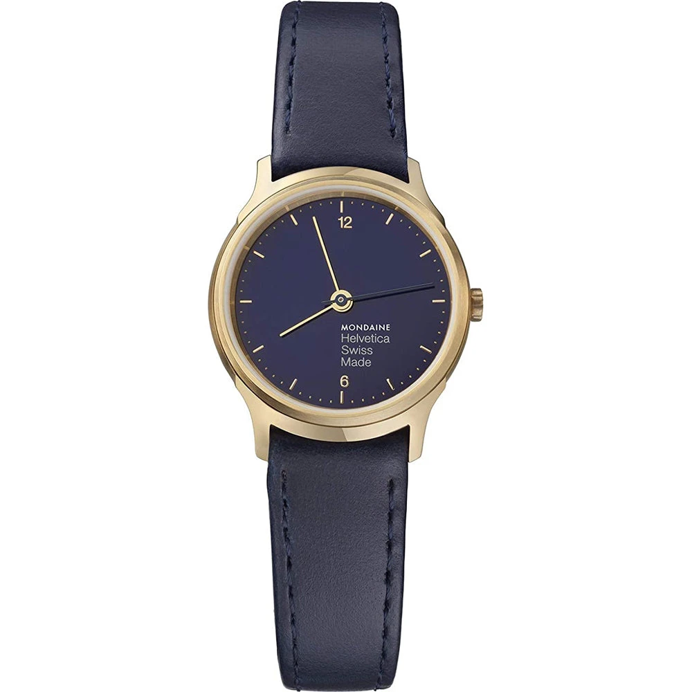 Mondaine Ladies Watch Helvetica No1 Navy Blue MH1.L1141.LD 3 Mondaine Ladies Watch Helvetica No1 Navy Blue MH1.L1141.LD