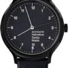 Mondaine Watch Helvetica No1 Black Green MH1.R2221.LB -Clock More Than Watches MH1.R2221.LB