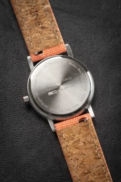 Mondaine Ladies Watch Classic White Orange A658.30323.17SBF -Clock More Than Watches MONDAINE A658.30323.17SBF 7