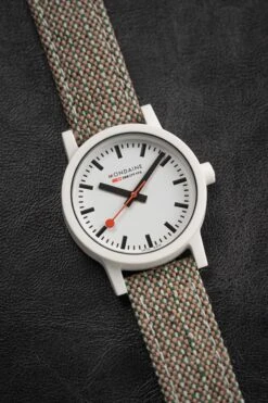 Mondaine Ladies Watch Essence White Brown MS1.32110.LG -Clock More Than Watches MONDAINE MS1.32110.LG 3