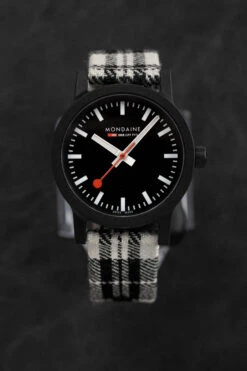 Mondaine Ladies Watch Essence Black White MS1.32120.LB -Clock More Than Watches MONDAINE MS1.32120.LB 1