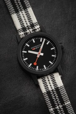 Mondaine Ladies Watch Essence Black White MS1.32120.LB -Clock More Than Watches MONDAINE MS1.32120.LB 3