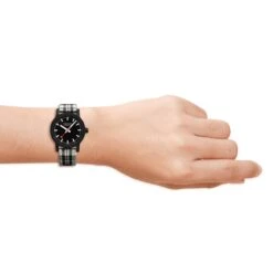 Mondaine Ladies Watch Essence Black White MS1.32120.LB -Clock More Than Watches MS1.32120.LB hand