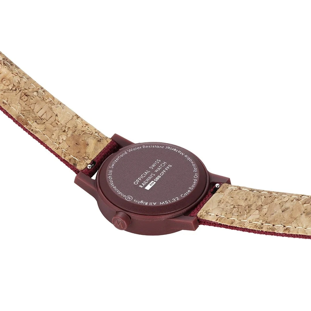 Mondaine Ladies Watch Essence Red Cherry MS1.32130.LC 4 Mondaine Ladies Watch Essence Red Cherry MS1.32130.LC - Image 2