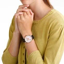 Mondaine Watch EVO2 Rose Gold Black MSE.40112.LB -Clock More Than Watches MSE.40112.LB FL 1080px 2021