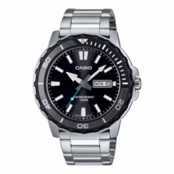 Casio Marine Sport Men's Black 46mm Watch MTD-125D-1A3VDF