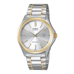 Casio Dress 42mm Gold Two-Tone Ladies Analogue Watch MTP-1183G-7ADF