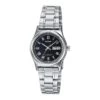 Casio Standard 25mm Silver Men's Black Silver Analogue Watch MTP-V006D-1BUDF -Clock More Than Watches MTP V006D 1BUDF 1