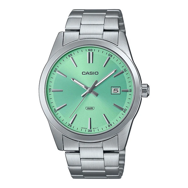 Casio Men's Green Watch MTP-VD03D-3A2UDF 3 Casio Men's Green Watch MTP-VD03D-3A2UDF