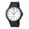 Casio Standard 44mm Black White Men's Analogue Watch MW-240-7EVDF