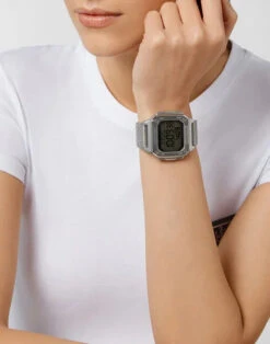 Philipp Plein Watch Hyper Shock Silver PWHAA0521 -Clock More Than Watches PWHAA0521 3