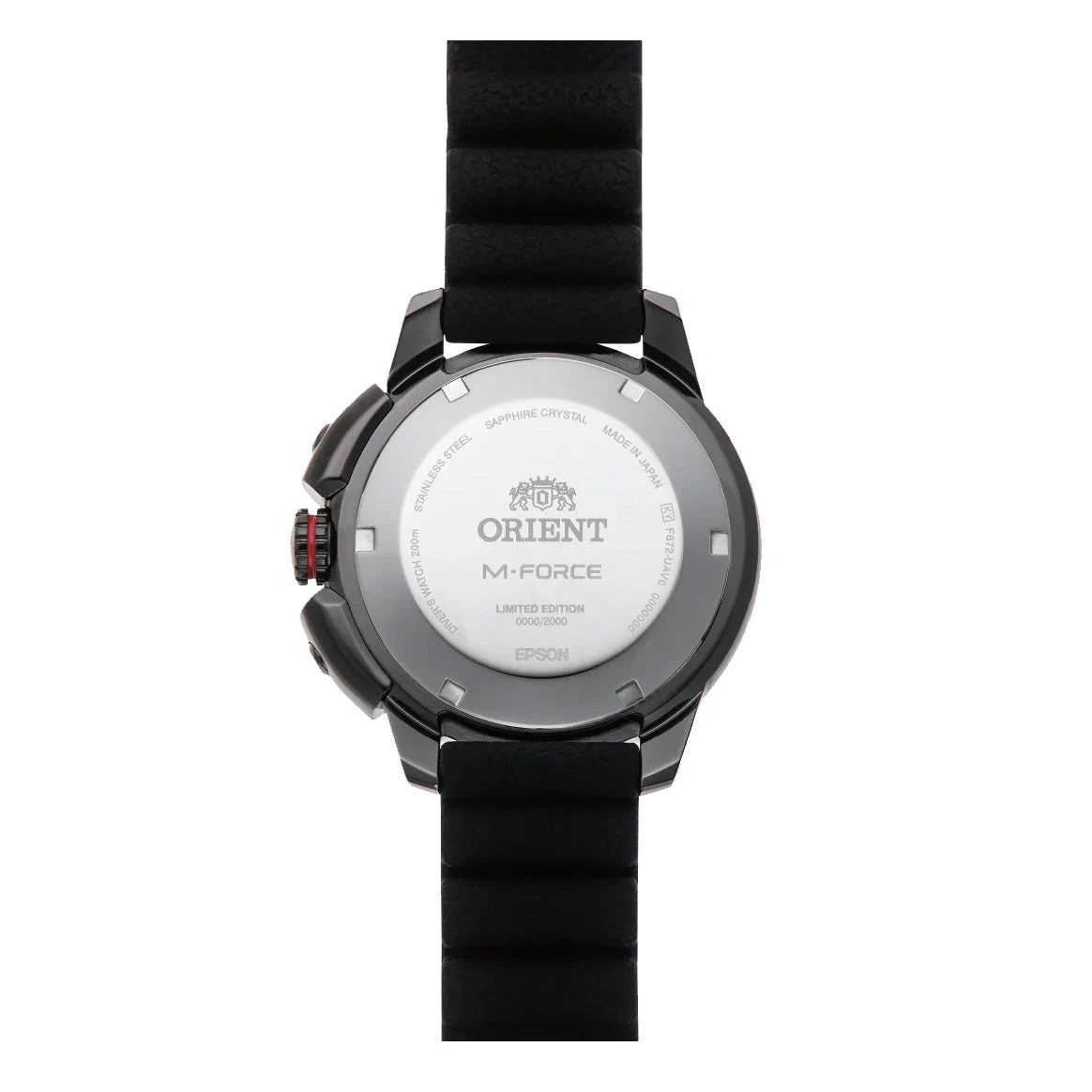 Orient M-Force Limited Edition Men's Red Diver's Watch RA-AC0L09R00B 4 Orient M-Force Limited Edition Men's Red Diver's Watch RA-AC0L09R00B - Image 2