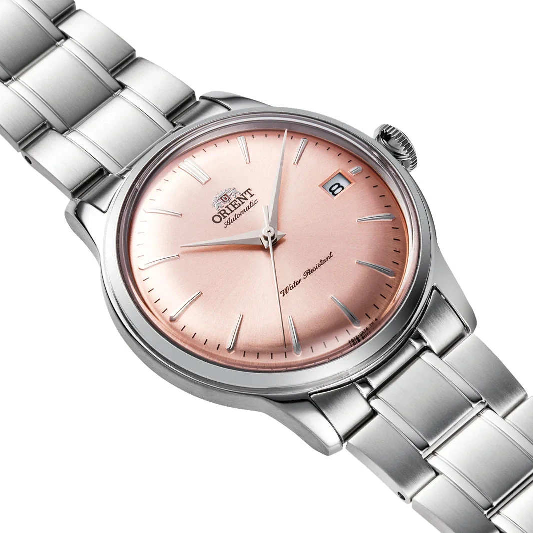 Orient Bambino Version 7 Men's Pink Watch RA-AC0M11Y30B 5 Orient Bambino Version 7 Men's Pink Watch RA-AC0M11Y30B - Image 3