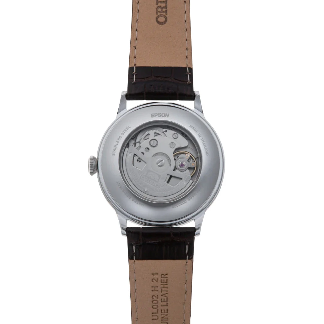 Orient Bambino Version 8 Men's Brown Watch RA-AK0702Y30B 5 Orient Bambino Version 8 Men's Brown Watch RA-AK0702Y30B - Image 3