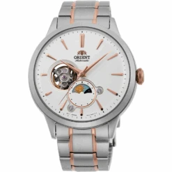 Orient Classic Sun And Moon Men's White Watch RA-AS0101S30B