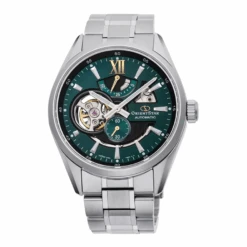 Orient Star Men's Skeleton Green Automatic Watch RE-AV0114E