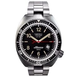 Allemano 1973 Shark Men's Black Watch SH-A-1973-P-N