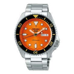 Seiko 5 Sport Men's Orange Watch SRPD59K1