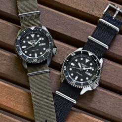 Seiko 5 Sports Men's Automatic Blue Fabric Strap Watch SRPD51K2 -Clock More Than Watches SRPD65K4 2