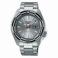 Seiko Men's Watch 5 Sports Silver Rally Diver Special Edition SRPK09K1