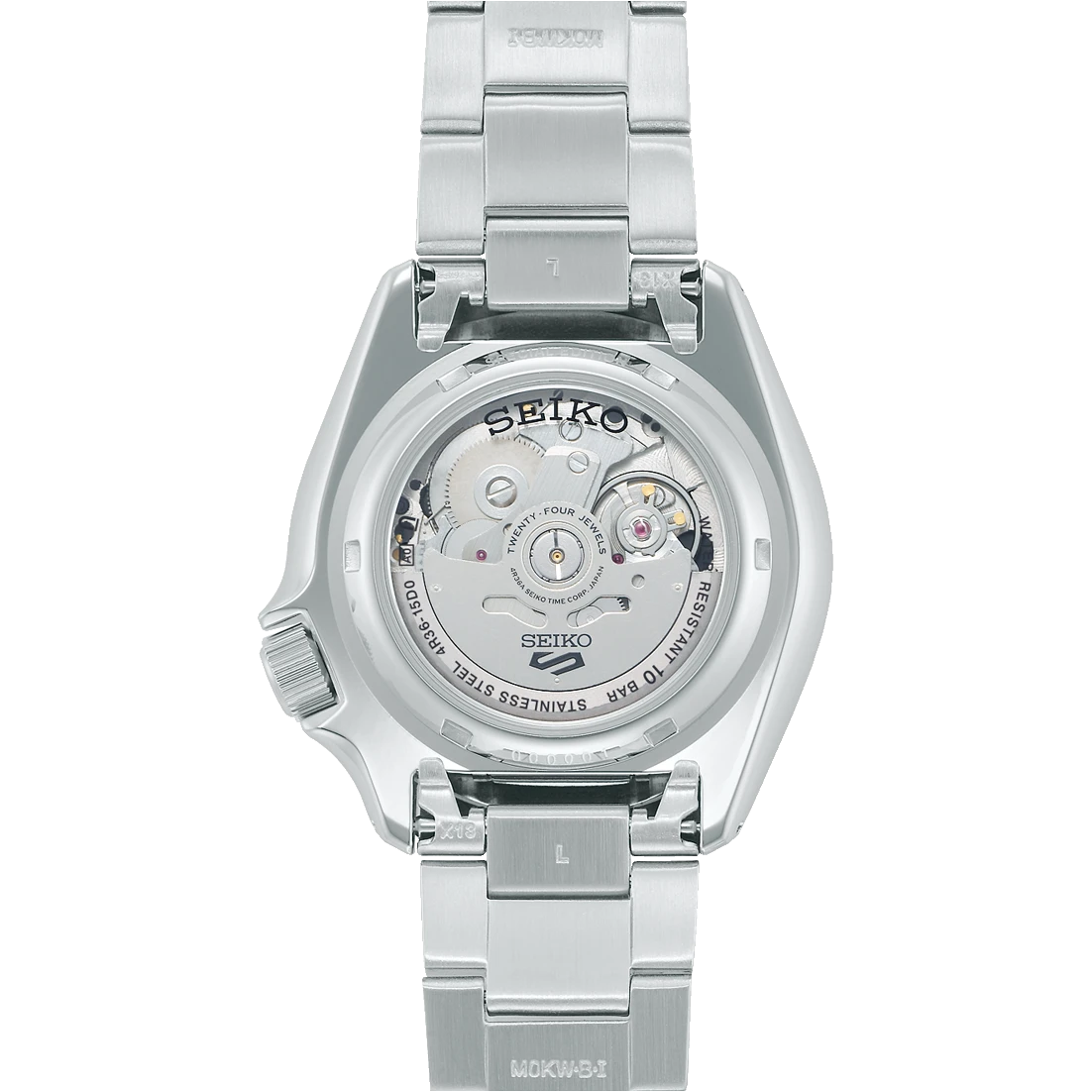 Seiko Men's Watch 5 Sports Silver Rally Diver Special Edition SRPK09K1 6 Seiko Men's Watch 5 Sports Silver Rally Diver Special Edition SRPK09K1 - Image 4